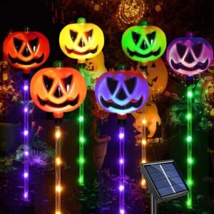 Holiday solar garden lights